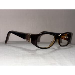 Chelsea‎ Morgan CMS0005 BR Sunglasses Brown Square Full Rim Frames 55-16-130